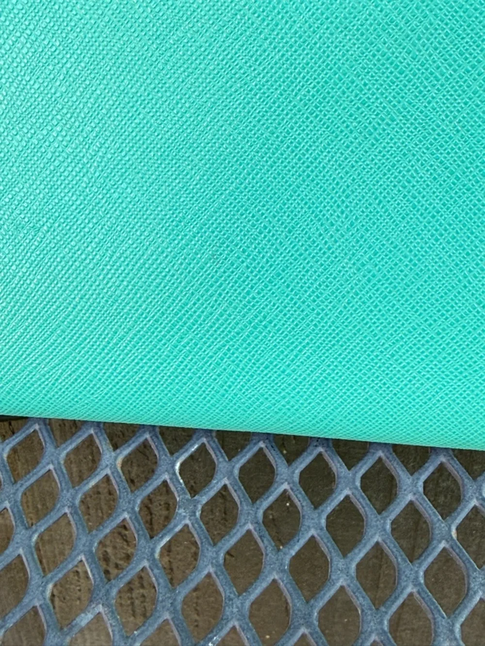 kate spade Turquoise Saffiano Leather “Stacy” bifold wallet - Picture 2 of 7